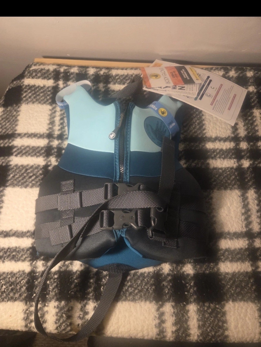 Body Glove Youth PFD Life Vest Blue & Black